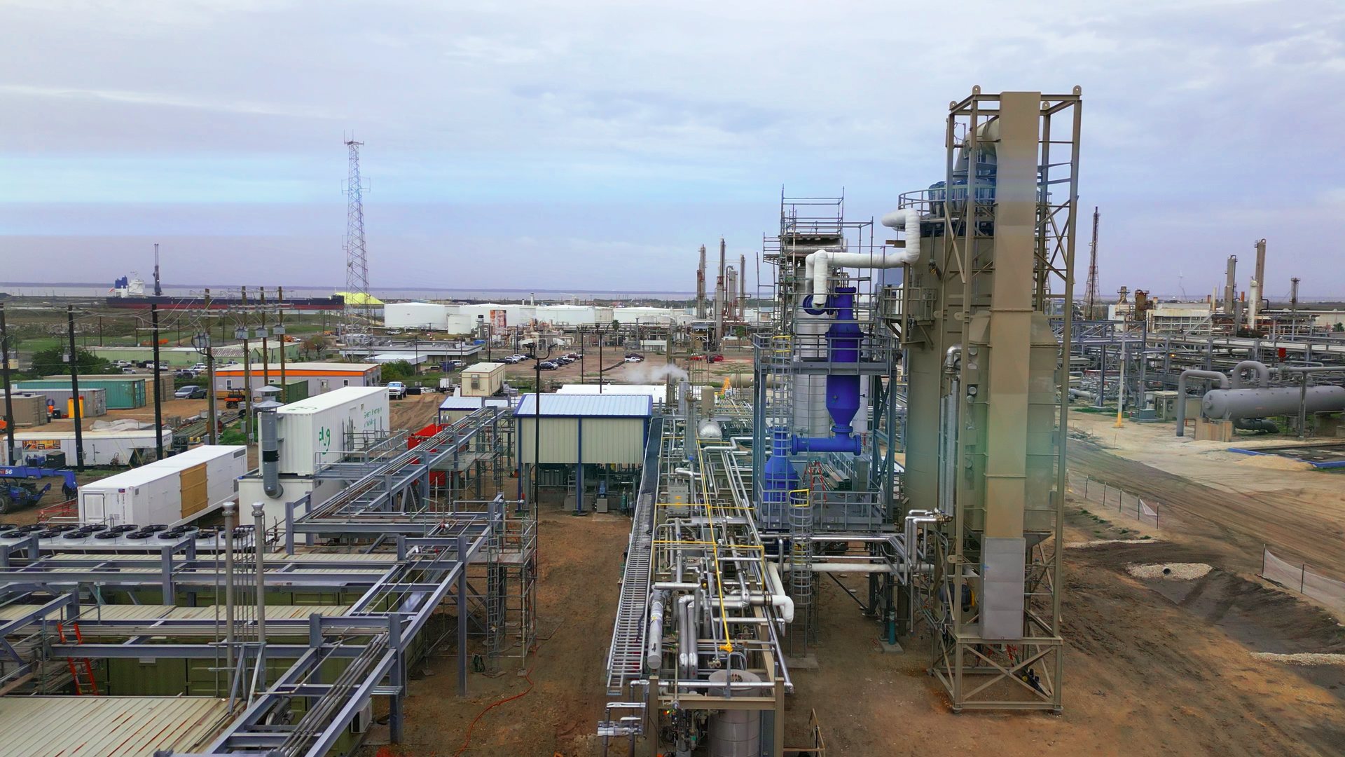 The Project Pathfinder eFuels facility in Corpus Christi, Texas
